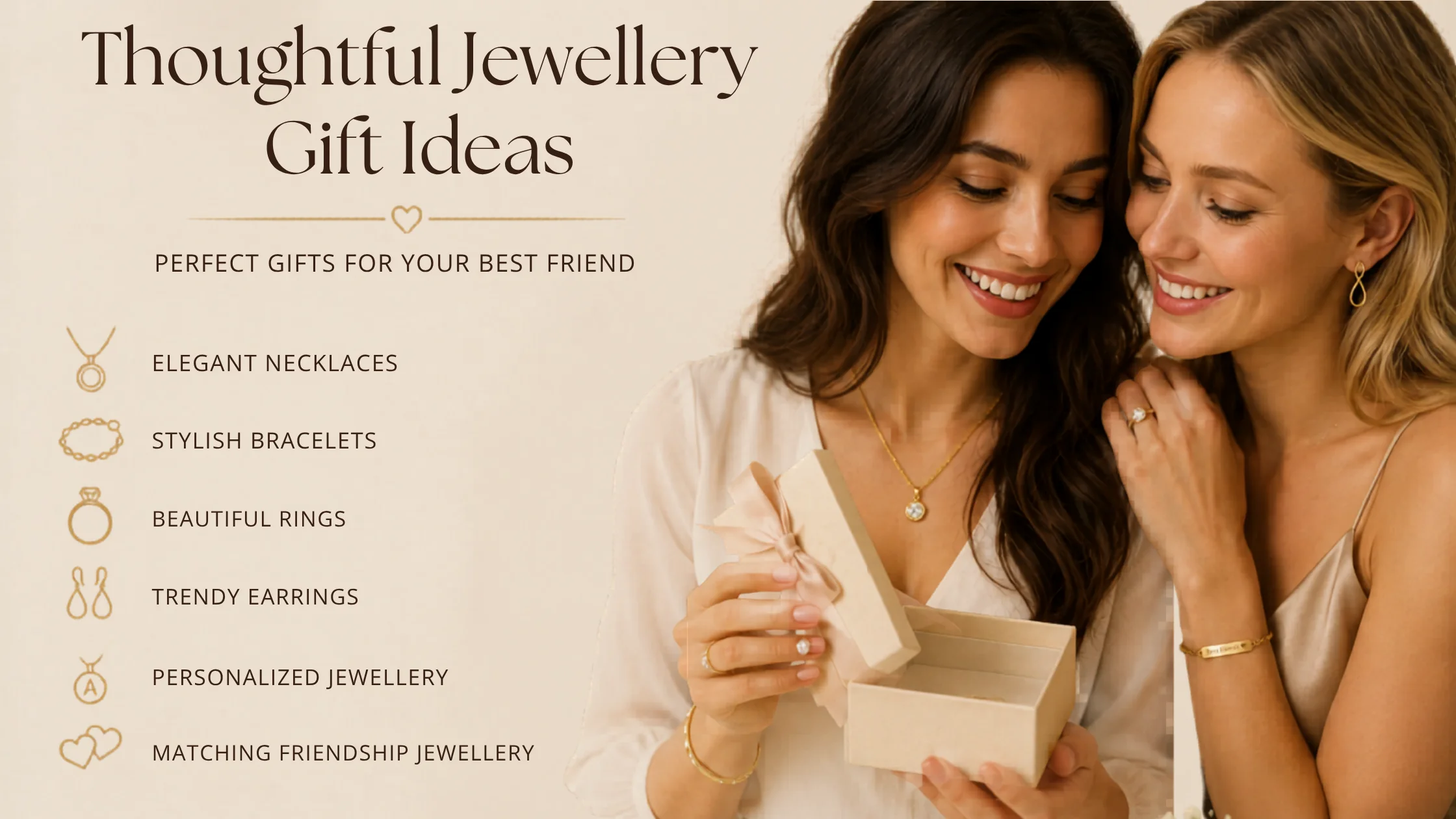 What Can You Gift Your Friend? Thoughtful Jewellery Gift Ideas They’ll Love